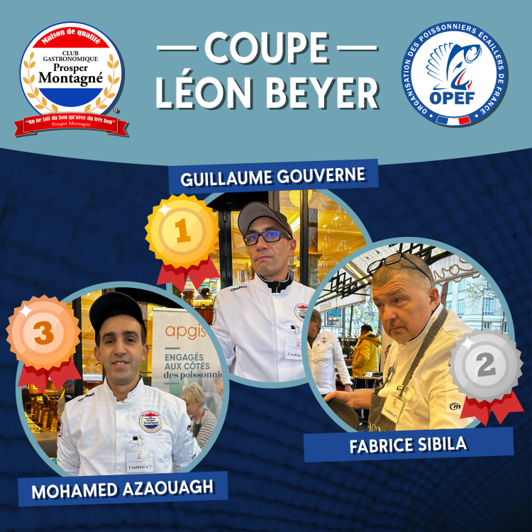 Club Prosper Montagné : JOUR-J de la « Coupe Léon Beyer »